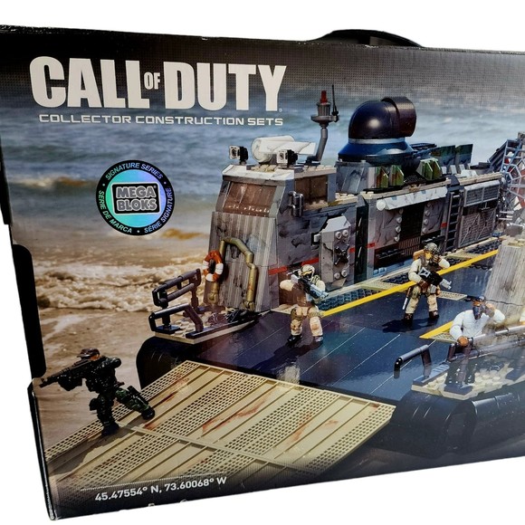 Mega Bloks Call of Duty Hovercraft 06859 2795 Factory Sealed Retired RARE NEW - Picture 3 of 10
